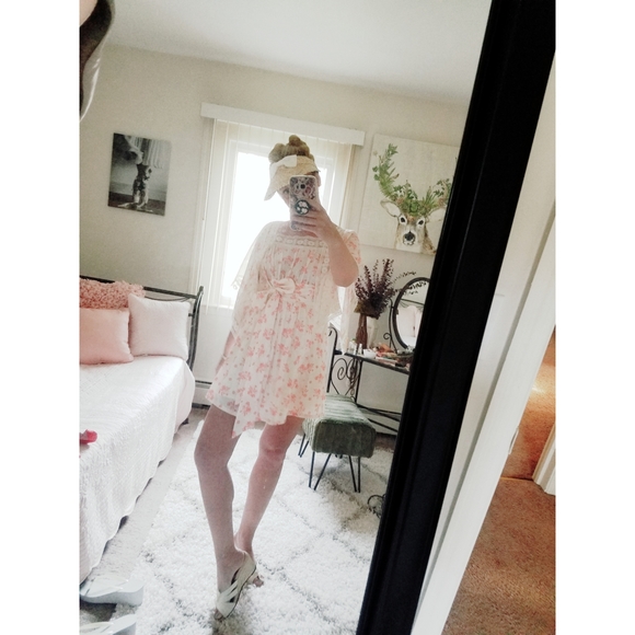 Vintage floral dress - Picture 2 of 2